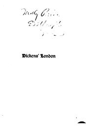 Cover of: Dickens' London