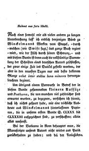 Johañ Winckelmañs sämtliche Werke by Johann Joachim Winckelmann