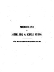 Cover of: Historia e memorias by Academia das Ciências de Lisboa., Academia das Ciências de Lisboa.