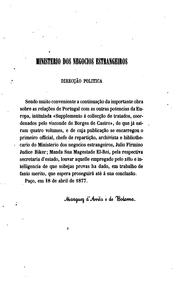 Collecção dos tratados by Portugal