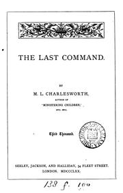 Cover of: The last command