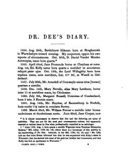 Cover of: The Private Diary of Dr. John Dee