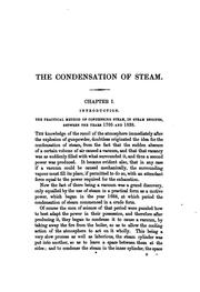 Cover of: A practical treatise on the condensation of steam