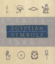 Cover of: Egyptian Symbols--A Hieroglyphic Stamp Kit