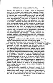 The Topography of the Battle of Plataea: The City of Plataea. The Field of Leuctra by George Beardoe Grundy