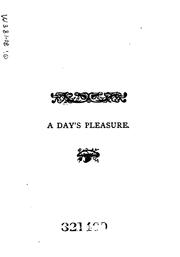 A Day's Pleasure: And Other Sketches by William Dean Howells