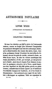 Cover of: Astronomie populaire, publ. sous la direction de J.-A. Barral
