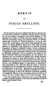 Cover of: The Miscellaneous Works of Tobias Smollett by Tobias Smollett, Thomas Roscoe