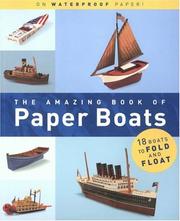 Cover of: The amazing book of paper boats by Jerry Roberts