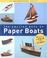 Cover of: The amazing book of paper boats