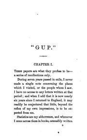 Cover of: 'Gup', sketches of Anglo-Indian life and character