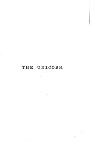 Cover of: The unicorn: a mythological investigation by Robert Brown