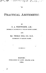Cover of: A practical arithmetic