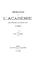 Cover of: Mémoires de l'académie des sciences, lettres et arts d'Arras