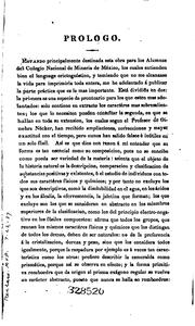 Cover of: Elementos de Orictognósia: Ó del conocimiento de los fósiles, según el ... by Andrés Manuel del Río , Abraham Gottlob Werner