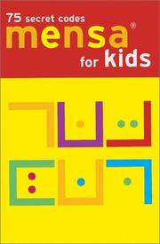Cover of: Mensa Secret Code for Kids