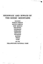 Cover of: Highways and Byways of the Rocky Mountains