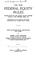 Cover of: The New Federal Equity Rules Promulgated by the United States Supreme Court ...