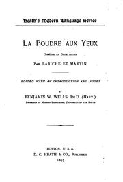 Cover of: La poudre aux yeux: comédie en deux actes