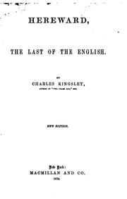 Cover of: Hereward, The Last of the English by Charles Kingsley