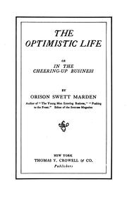 Cover of: The Optimistic Life