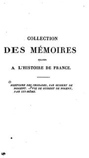 Cover of: Collection des mémoires relatifs à l'histoire de France: depuis la fondation ...