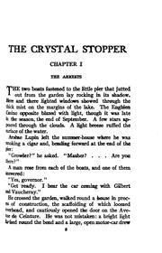 Cover of: The Crystal Stopper: An Adventure Story