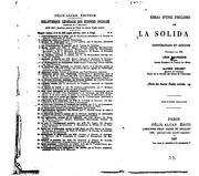 Cover of: Essai d'une philosophie de la solidarité: conférences et discussions