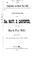 Cover of: Carpenter on Back Pay Bill: Speech of Hon. Matt. H. Carpenter on the Back ...