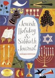 Cover of: Jewish Holiday & Sabbath Journal