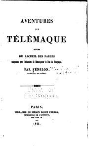 Cover of: Aventures de Télémaque by François de Salignac de La Mothe-Fénelon