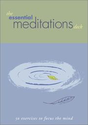 Cover of: Essential Meditations Deck | Chronicle Books