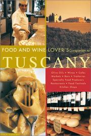Cover of: The food and wine lover's companion to Tuscany by Carla Capalbo