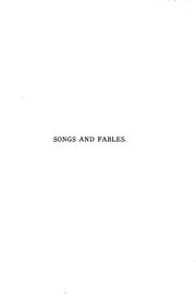 Cover of: Songs and fables