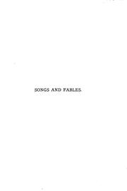 Cover of: Songs and fables by William John Macquorn Rankine, William John Macquorn Rankine