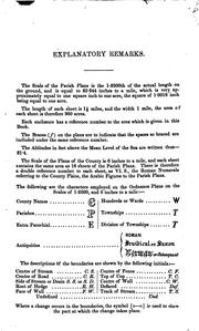Cover of: Book of Reference to the Plan of the Parish of ...