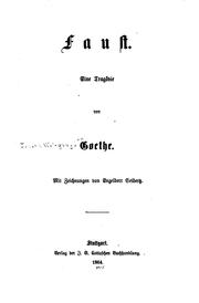 Cover of: Faust: Eine Tragödie by Johann Wolfgang von Goethe, Engelbert Seibertz