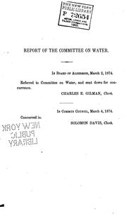 Annual Report of the Commissioner ... by Somerville (Mass .). Office of Water Commissioner , Queensland Irrigation and Water Supply Commission, Somerville (Mass.), Office of Water Commissioner