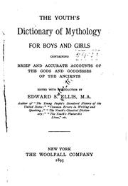 Cover of: The Youth's Dictionary of Mythology for Boys and Girls, Containing Brief and Accurate Accounts ...
