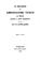 Cover of: Relazioni degli ambasciatori veneti al Senato: raccolte, annotate, ed edite 
