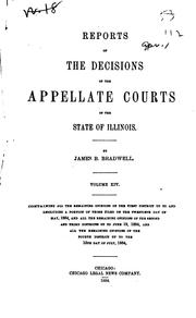 Cover of: Reports of the Decisions of the Appellate Courts of the State of Illinois