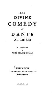 Cover of: The Inferno by Dante Alighieri