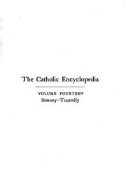 Cover of: The Catholic Encyclopedia