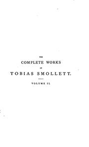 Cover of: The complete works of Tobias Smollett