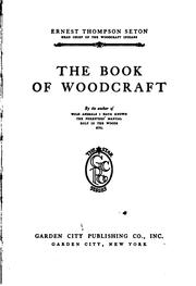 Cover of: The Book of Woodcraft: With 500 Drawings
