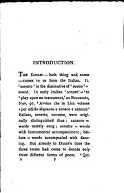 Sonnets