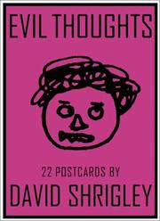 Cover of: Evil Thoughts: 22 Postcards (Naughty, Naughty)