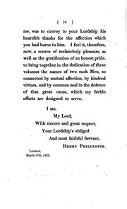 Cover of: A supplemental letter to Charles Butler on ... the evidence given by the Irish Roman Catholic ... by Henry Phillpotts , James Warren Doyle