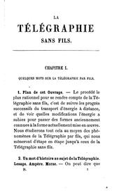 Cover of: La télégraphie sans fils by André Broca