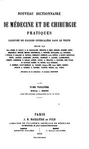 Cover of: Nouveau dictionnaire de médecine et de chirurgie pratiques by Sigismond Jaccoud, Sigismond Jaccoud